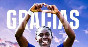 Asisat Oshoala Bids Farewell to FC Barcelona Femení