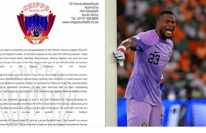 #SupereaglesAFCON: Chippa United Backs Stanley Nwabali Ahead Of AFCON Semi-Final Clash With South Africa