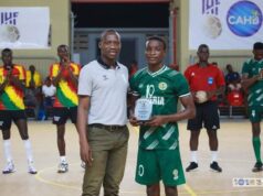 Nigeria Under 18 Secures Victory Over Ghana in IHF Trophy Africa Zone 3 Phase