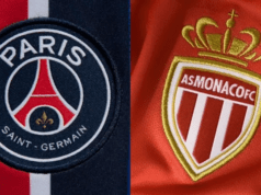 Monaco Hosts PSG At The Stade Louis II In An Exciting Game From The 24th Round Of The Ligue