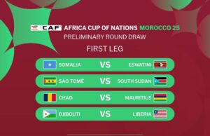 2025 AFCON Preliminaries Draw Concludes, Set To Kick Off in March