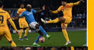 Osimhen’s Lone Strike Leaves Barcelona’s Araujo with Bitter Taste
