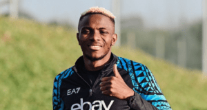 Victor Osimhen: The Game-Changer in Napoli’s Champions League Clash Against Barcelona