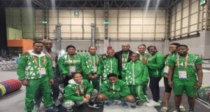 Nigerian Weightlifters,Officials Land in Egypt For 2024 Africa Senior Weightlifting Championship