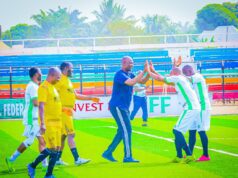 Governor Sule Showcases Football Skills With Lightning-Fast Goal