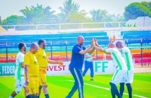 Governor Sule Showcases Football Skills With Lightning-Fast Goal
