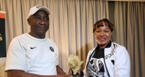 Gusau Receives Special Award As Eagles Set To Fly Over Bafana