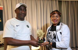 Gusau Receives Special Award As Eagles Set To Fly Over Bafana