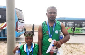 Emmanuel Solomon, Daughter Join 2024 Access Bank Lagos City Marathon