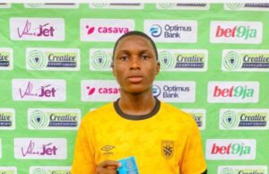 John Lucky Excels as Sporting Lagos Triumphs: ‘Football is Good, Football is Interesting with TCC’