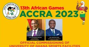 University of Ghana Sports Facilities to be Commissioned by Vice President Bawumia