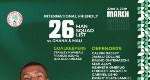 NFF Announces Super Eagles’ International Friendlies Against Ghana, Mali in Morocco