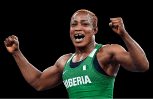 Nigerian Wrestler Blessing Oborodudu Expresses Gratitude on African Games Triumph
