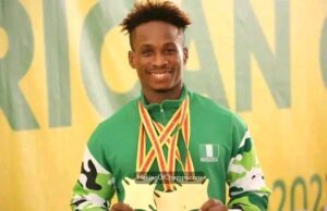 Edidiong Umoafia Wins Three Gold Medals In Weightlifting At Africa Games