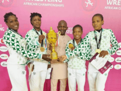 Nigerian Wrestlers Dominate Day 2 of African Championships With Five Gold Medals