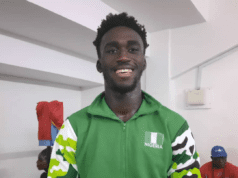 Olaitan Adams Oladare Claims Gold in African Games Heavyweight Boxing