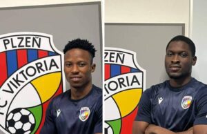 Nigerian Youngsters James Bello, Mitchell Ejedegba Secure Move To Czech Club Viktoria Plzen