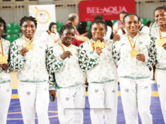 Team Nigeria Dominates Wrestling at the African Games, Clinching Six Gold Medals