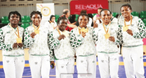 Team Nigeria Dominates Wrestling at the African Games, Clinching Six Gold Medals