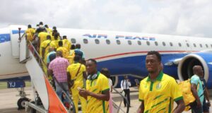 NPFL24: Bendel Insurance FC Fly Into Abuja Enroute Lafia For Lobi Stars Clash