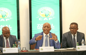 CAF President Dr Motsepe on a two-day visit to Angola on Friday and Saturday