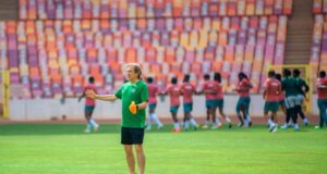 Super Falcons Coach Randy Waldrum Exudes Confidence Ahead of Showdown With South Africa