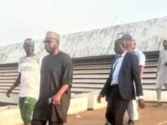 Governor AbdulRazaq Inspects On-going Constructions, Renovations at Kwara Stadium