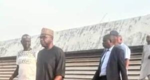 Governor AbdulRazaq Inspects On-going Constructions, Renovations at Kwara Stadium