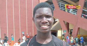 LAB Memorial Athletics Classics: “Maintain Your Lane” – Simon Simeon Emerges Champion in Senior Male 100m Race
