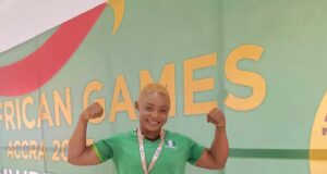 Arm Wrestling Sensation, Sarah Matthew Sets Sights On World Stage After All African Games Triumph