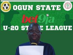 Three-day Screening Exercise Begins For Ogun State Bet9ja U20 State League