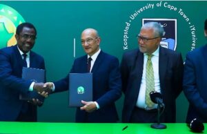 CAF Signs Historic MoU with Africa’s Leading University of Cape Town Focused on Training African Football Administrator