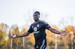 Player of the Month Promise David Bags Two Goals, Assist, as Kalju Humbles Tammeka 4-2