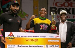Teen Sensation Raheem ‘Badoo’ Animashaun Shines at GOtv Boxing Night 31