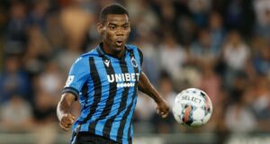 Club Brugge Coach Defends Raphael Onyedika After Red Card in UEFA Conference League Semifinal
