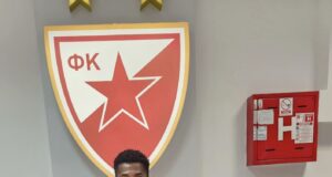 Peter Olayinka Shines as Crvena Zvezda Clinch Serbian Super League Title with 4-1 Win