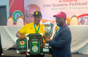 Obaseki Commends Alli For His Honesty, Financial Discipline, And Commitment To Sports Development