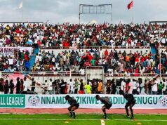 Chaos at Nnamdi Azikiwe Stadium as Rangers vs. Enyimba Match Abandoned