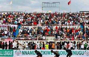 Chaos at Nnamdi Azikiwe Stadium as Rangers vs. Enyimba Match Abandoned