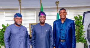 Lagos Deputy Governor Hosts Fatodu, Rufai, Advocate Sports Development