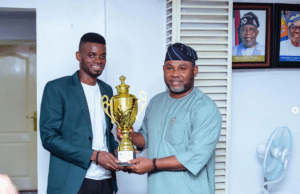 Fatodu Hosts Africa’s Scrabble Champion, Enoch Nwali