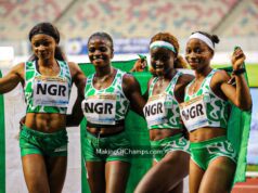 2024 Africa Senior Athletes Championships: Tobi Amusan Leads Nigeria to Gold in 4x100m Relay, Eyes Olympic Glory