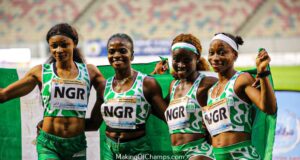 2024 Africa Senior Athletes Championships: Tobi Amusan Leads Nigeria to Gold in 4x100m Relay, Eyes Olympic Glory