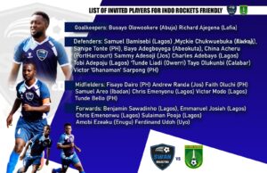 Fisayo Dairo, Andrew Randa, Amobi Ezeaku and 21 others Headline Swan Selected Squad For Indo Rockets Friendly