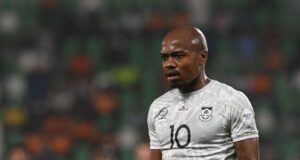 Percy Tau Braces for Tough Clash Against Nigeria in World Cup Qualifiers