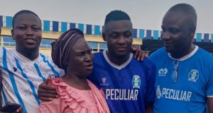 Gbolagade Adelowo Named NPFL 23/24 Player Of The Season After Shooting Stars’ Victory Over Sporting Lagos