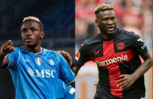Boniface, Osimhen Among Top 10 Most Valued African Footballers