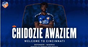 Super Eagles Defender Awaziem Abandon Europe For MLS