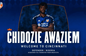 Super Eagles Defender Awaziem Abandon Europe For MLS