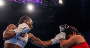 Nigerian Elizabeth Oshoba Extends Unbeatens Streak with a Knock Out Victory Over Agustina Marisa